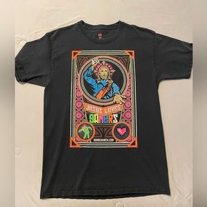 GameChurch.com “Jesus Loves Gamers” Graphic Tee with black light paint!